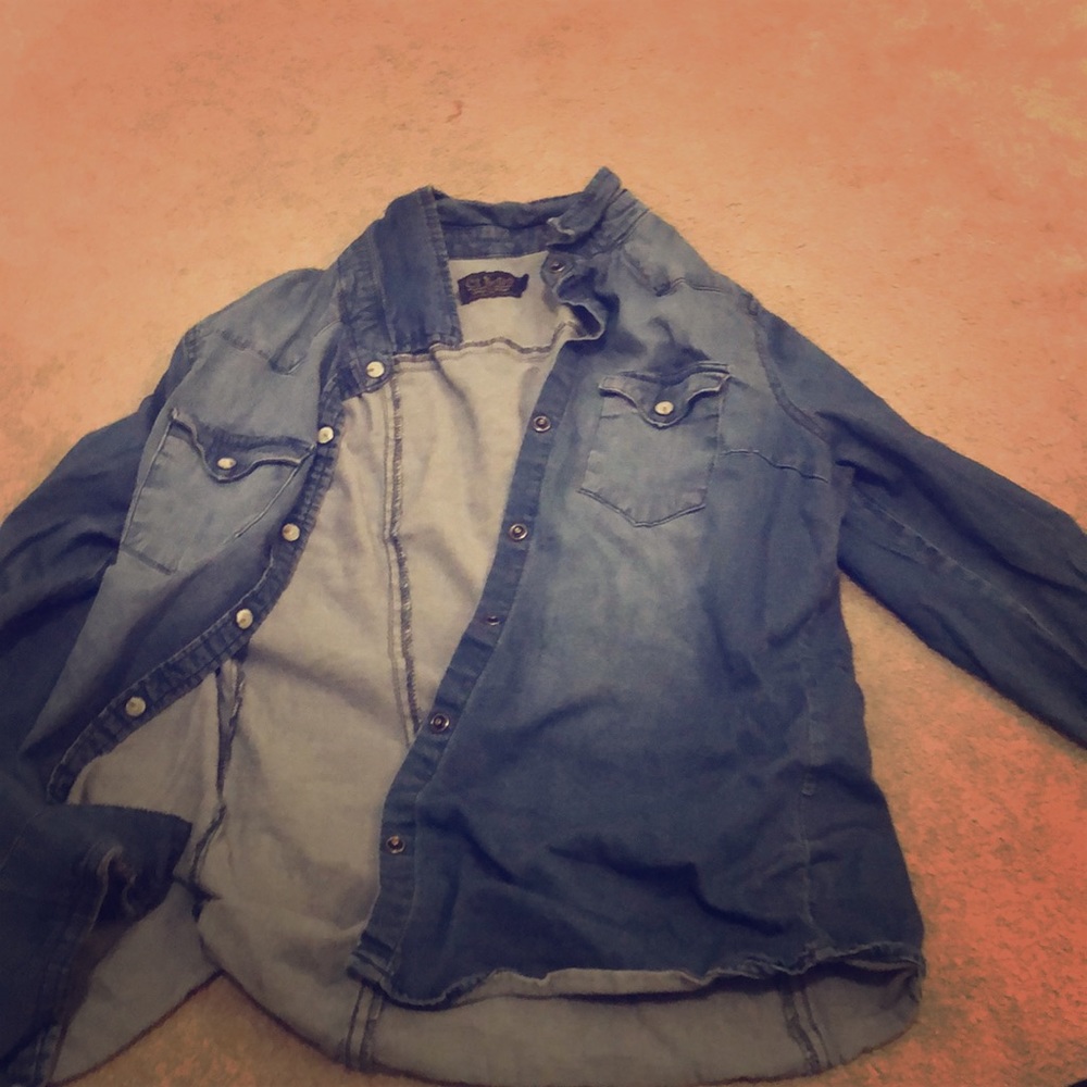 Denim shirt